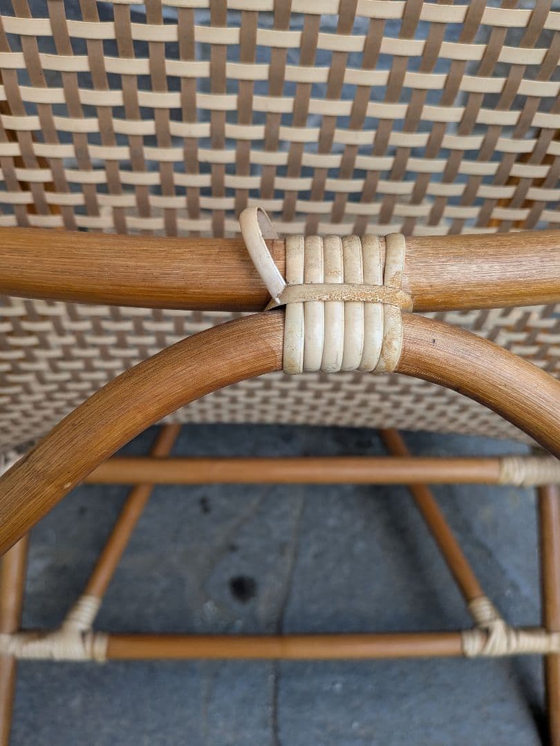 ヴィンテージラタンアームチェア