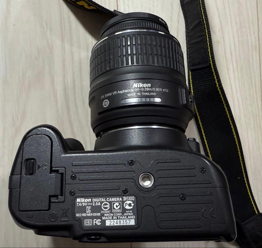 デジタルカメラ Nikon D5100 BLACK