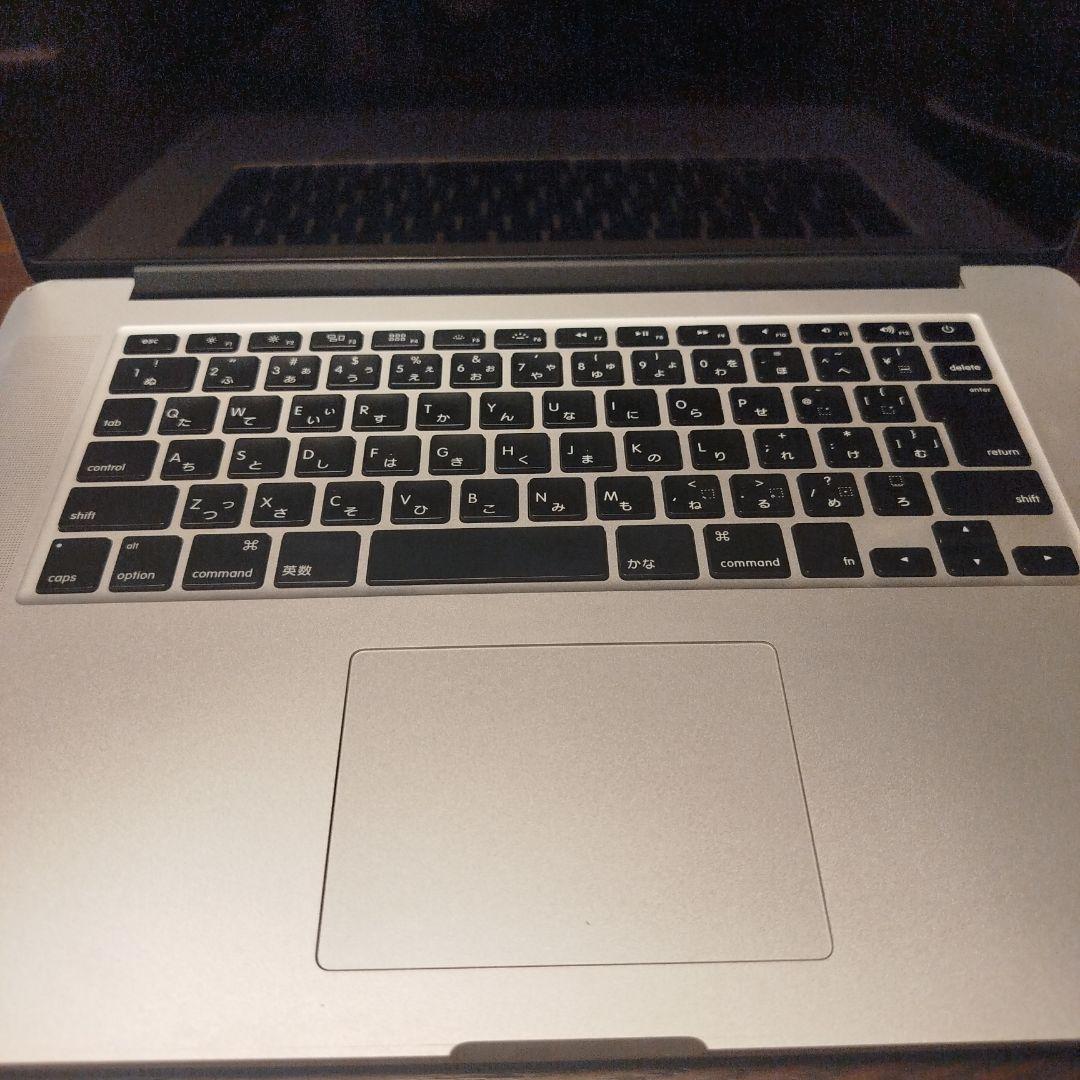 apple macbook pro 2015 i7 500SSD 16GB 動作