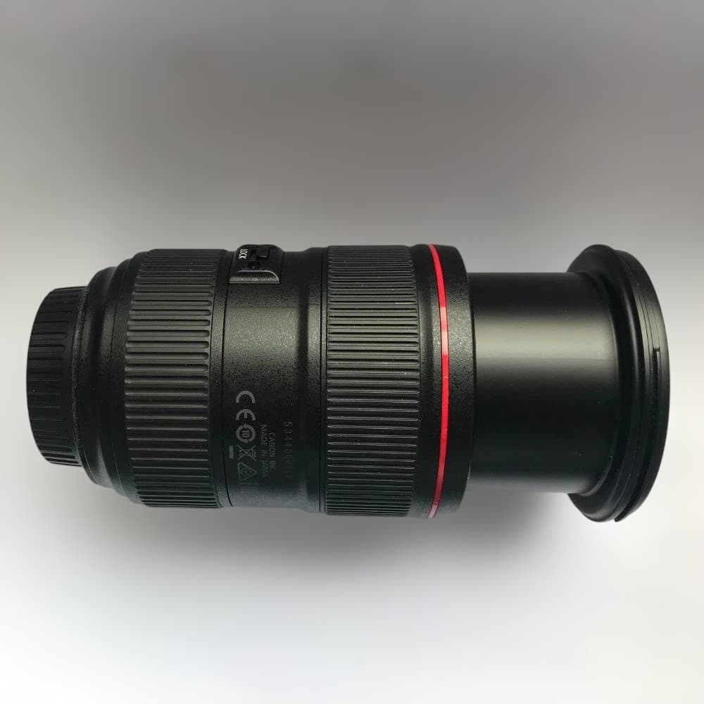 キャノンEF24-105 F4L II保証26/11｜査定A｜小窓フード