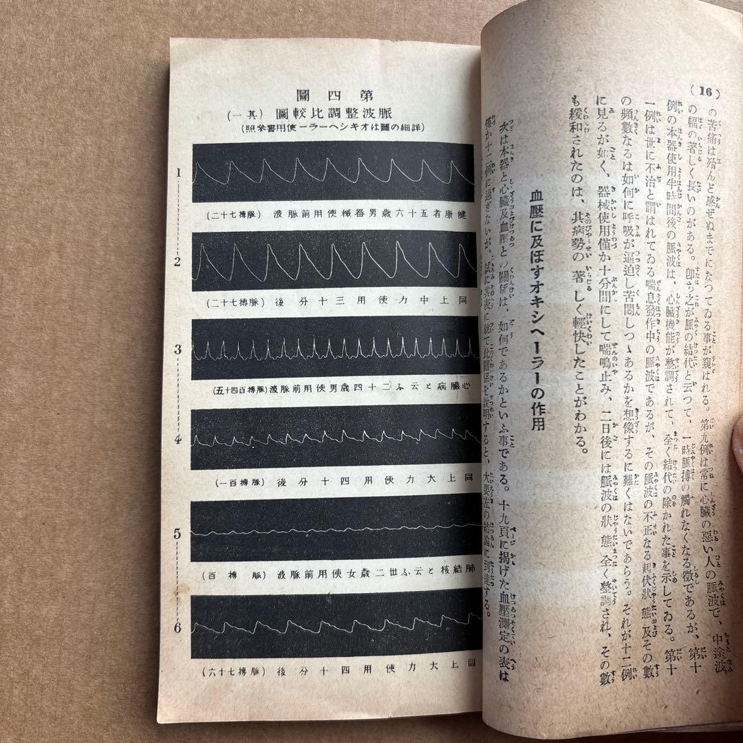 【超希少】大正レトロ オキシヘーラー 解説小冊子 象 戦前 健康器具 広告資料