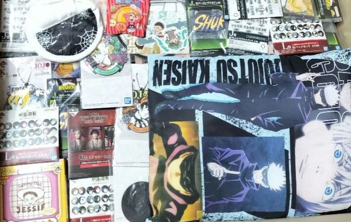 大量 まとめ売り ノンジャンル 紙類 ポストカード シール クリアファイル