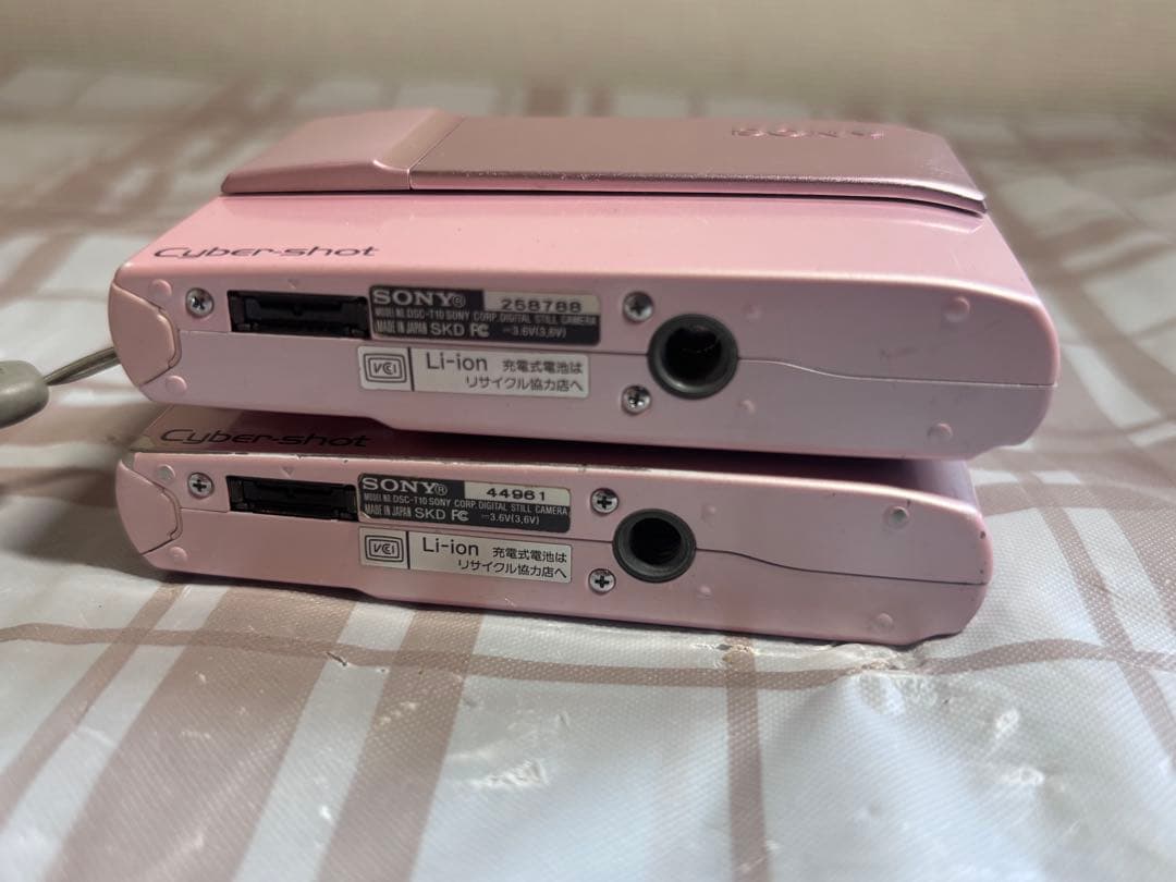 SONY Cyber-shot DSC-T10 ジャンク ピンク