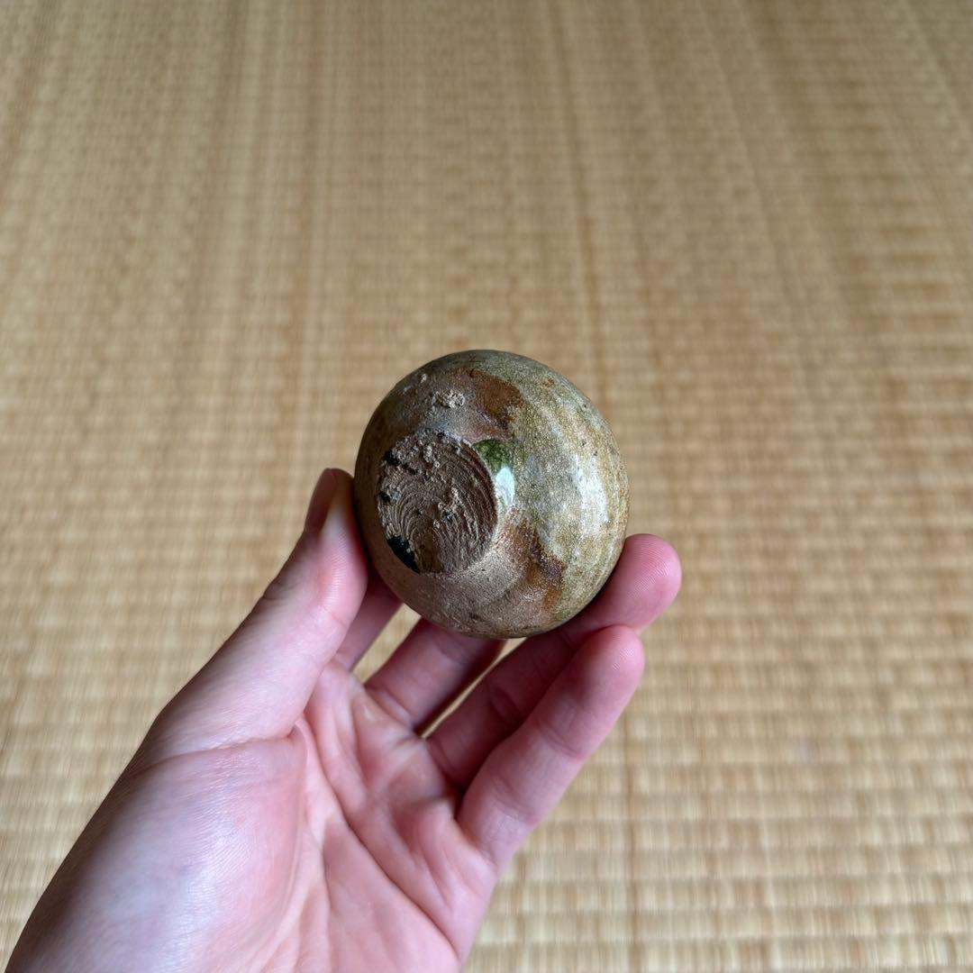 古瀬戸 灰釉 小壷 花器 室町時代 山茶碗 古常滑 美濃 志野 古美術 骨董