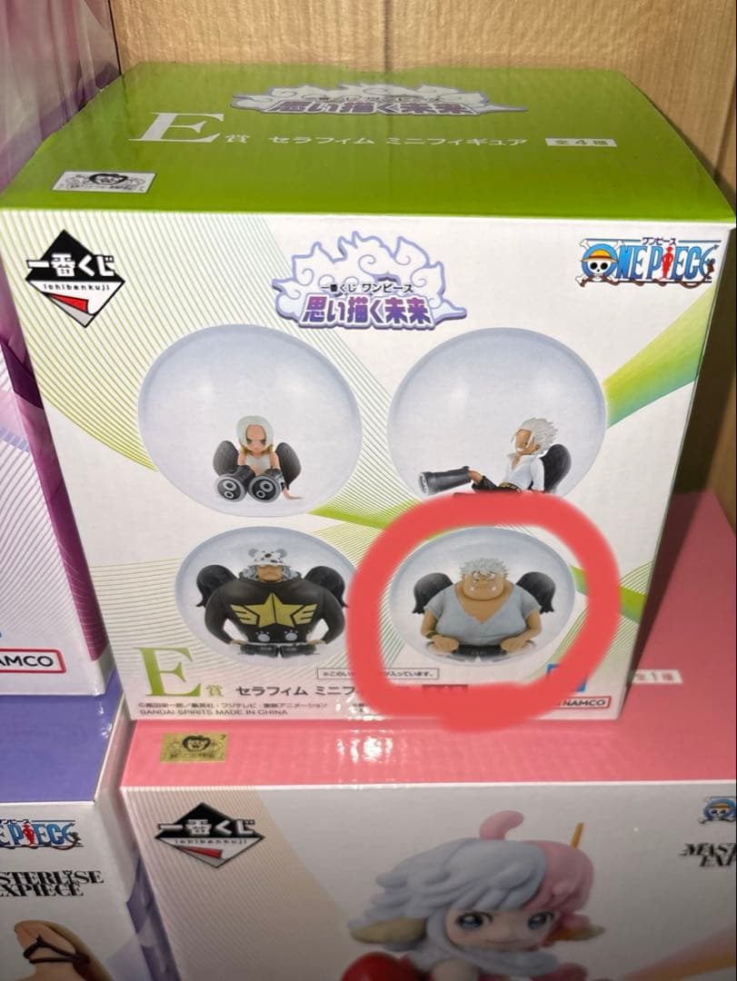 ワンピース　一番くじ　思い描く未来　フィギュア　下位賞まとめ