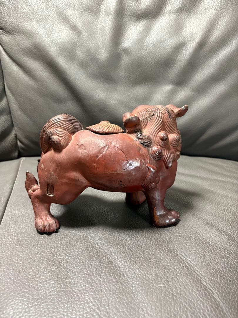 獅子　置物