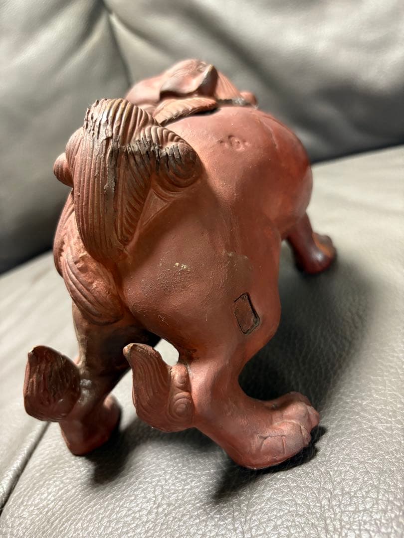 獅子　置物