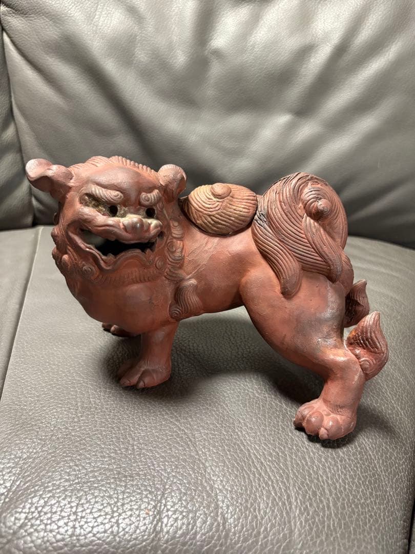 獅子　置物