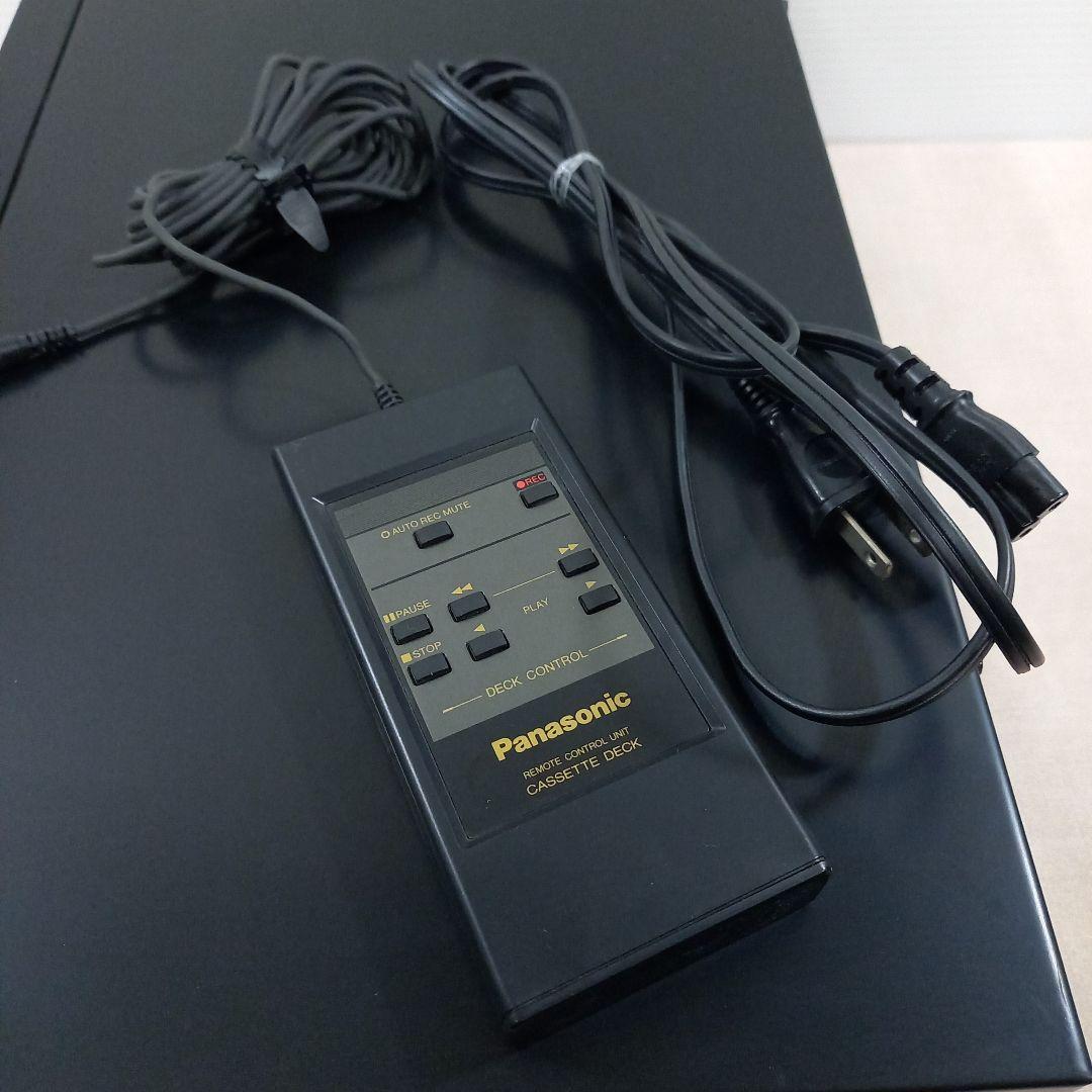 Technics オートリバースカセットデッキ RS-BX4010 現状渡し