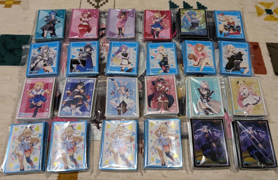 【サプライ】ホロライブ 使用済みスリーブ 24点