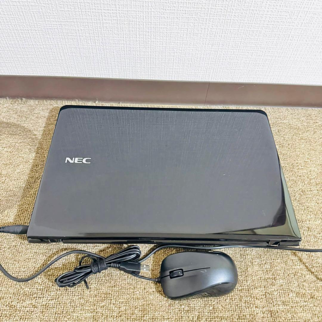 S261 NECノートパソコンWEBカメラSSD高速Windows11オフィス付