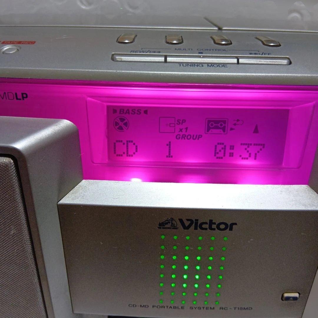 Victor CD・MD・カセットデッキ HC-TMDぶちねこ堂