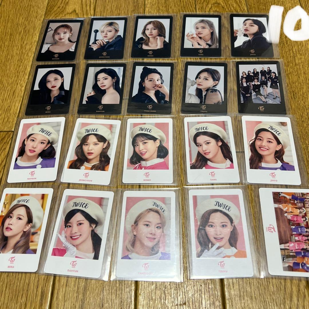 【TWICE】フォトカードセット　ばら売り可