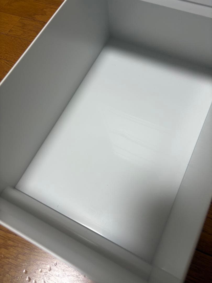 無印良品　ポリプロピレン　小物収納ケース　ホワイトグレー　MUJI