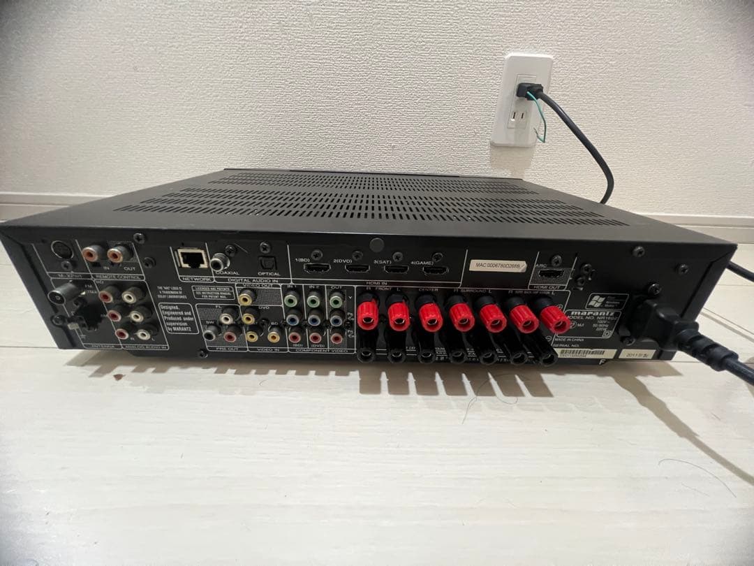 値下げ　Marantz AVアンプ ブラック NR1602 ジャンク扱い