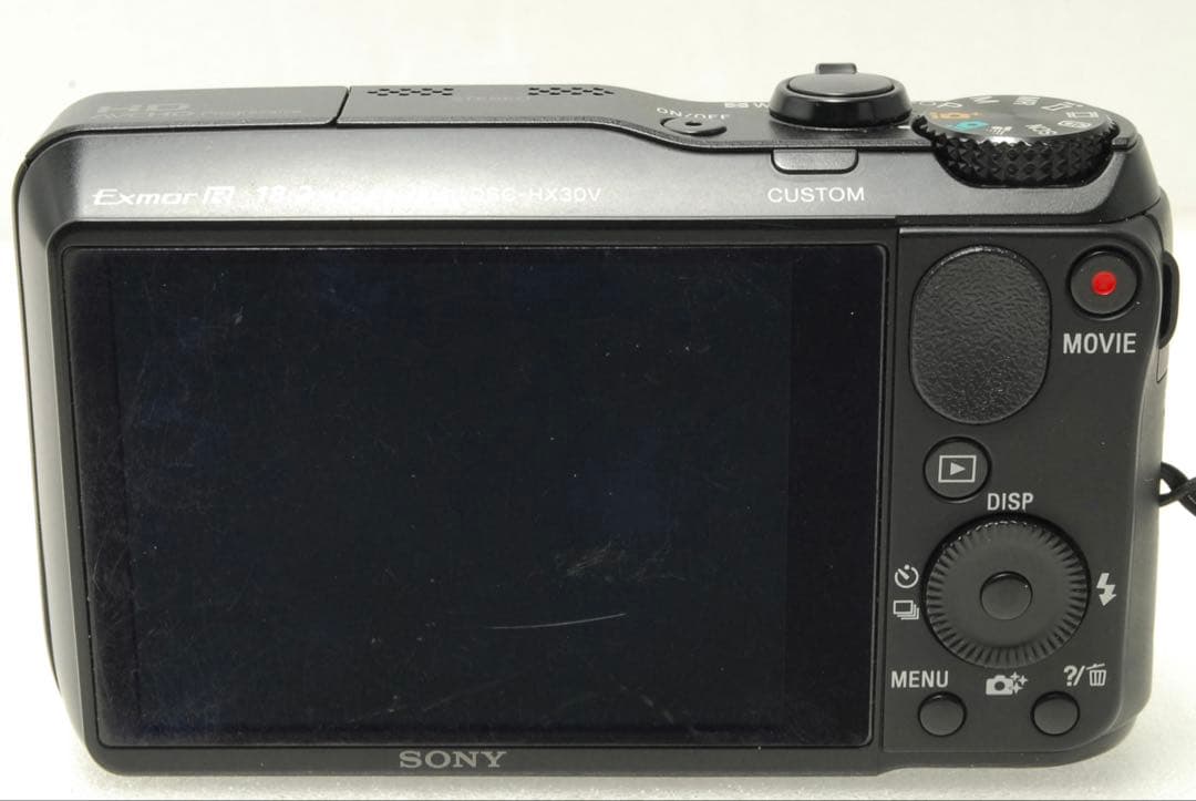 SONY DSC-HX30V❤️スマホ転送 動作確認済 ブラック ソニー コンデジ