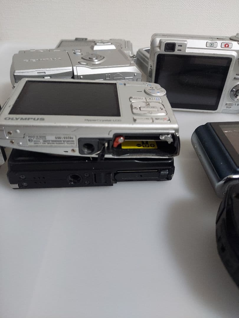 デジカメ　15台　まとめ売り　ジャンク　Panasonic　CASIO