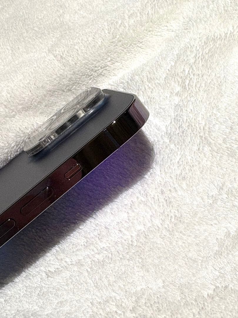iPhone14pro 256GB パープル　箱・ケース・カメラ保護レンズ付