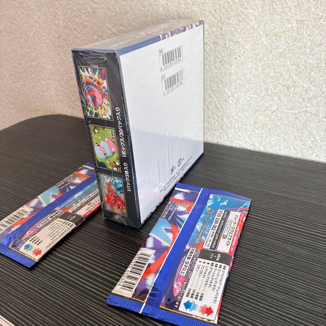 ポケモンカード ニンフィア 1ボックスと2パックセット
