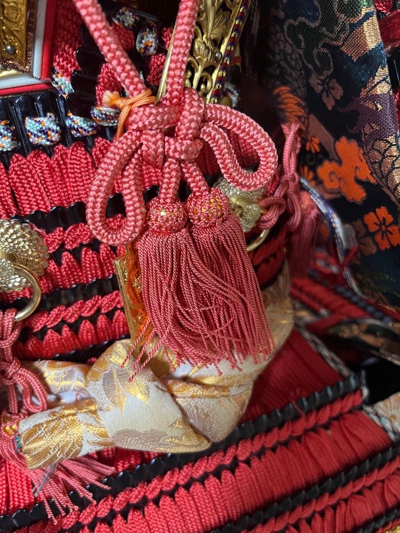 50年前の伝統的 五月人形 武士の姿