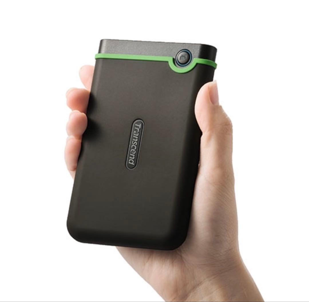 ⭐️新品未使用⭐️外付HDD 2TB transcend TS2TSJ25M3S
