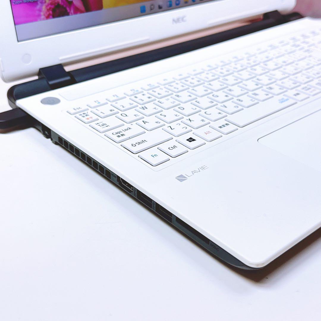 美品✨新品爆速SSD ノートパソコン オフィス 薄型 windows11 カメラ