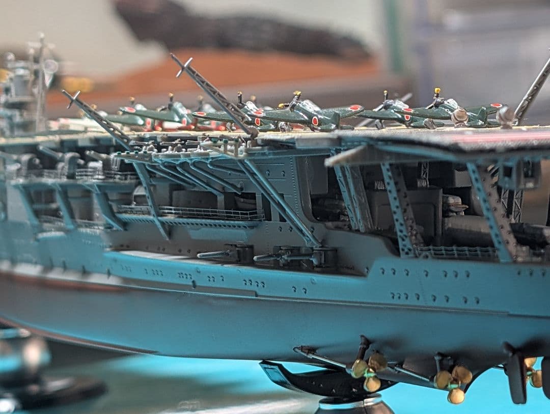 １９４１年　旧日本海軍（帝国海軍）航空母艦　赤城　1/700スケール
