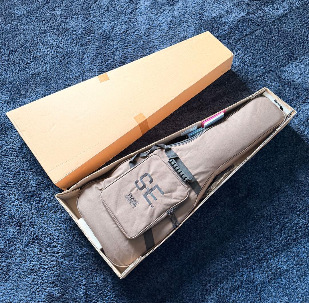 ほぼ未使用極美品！PRS SE CUSTOM 24 グレイブラック2017年製