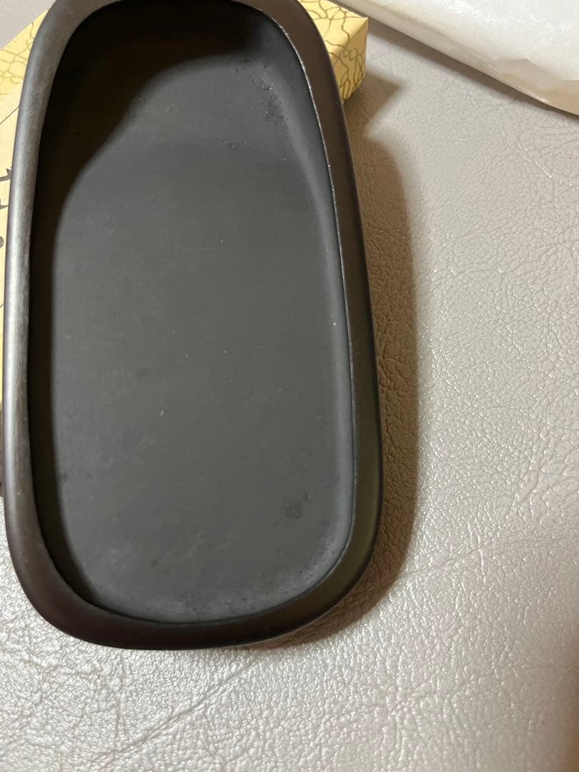 未使用　特撰銘石　天然硯　陶器　水差し等