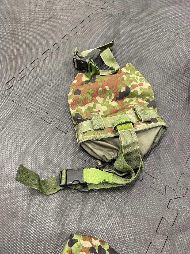 【実物PX品】陸上自衛隊迷彩服2型装備一式フルセット（服上下・帽子・銃ホルダー）