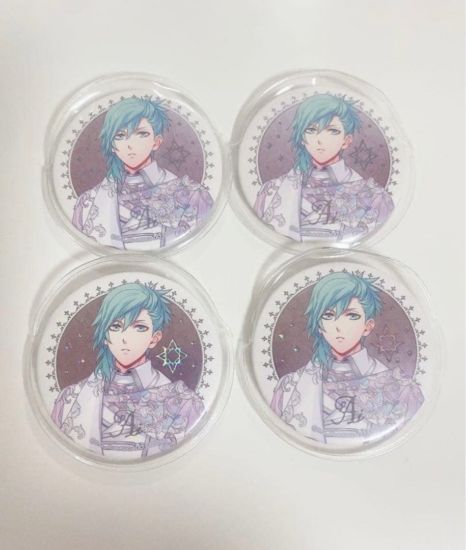 うたプリ シャニスト2022 Holy Veil 缶バッジ HV 美風藍
