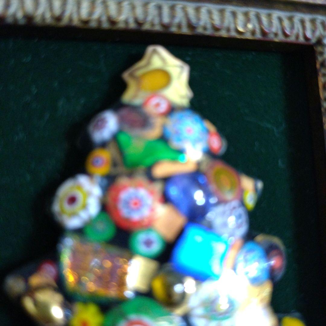 七宝クリスマスツリー額