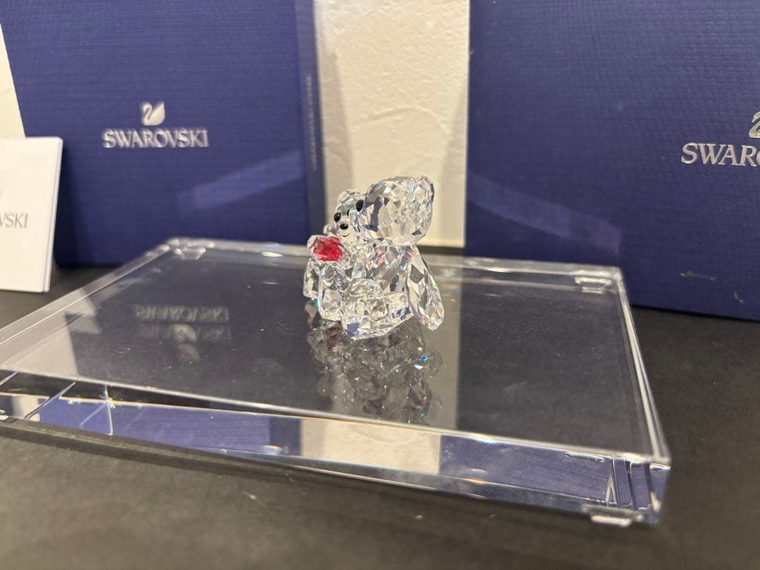 Swarovski クリスタルベア 置物