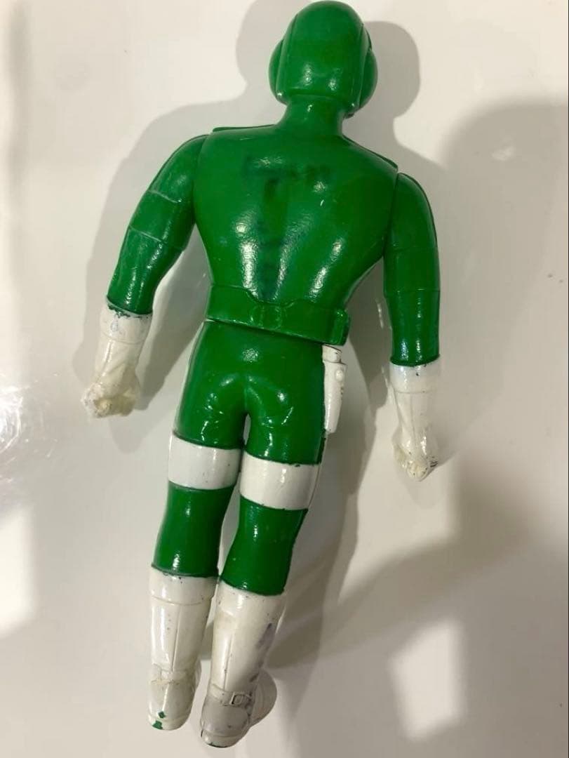週末限定お値下げ❗️超電子バイオマン⭐️ アクアイガー1984年製ソフビ4体セット