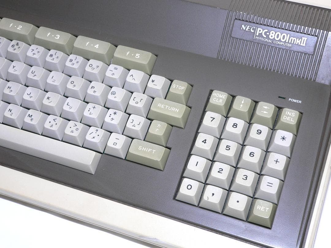NEC PC-8001mkII パソコン本体 フルメンテナンス 動作品 ➁
