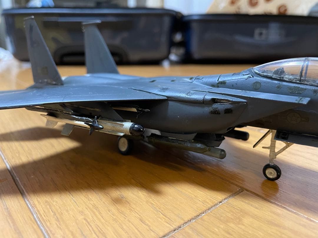 タミヤ1/72 F-15E アメリカ空軍 戦闘機プラモデル完成品