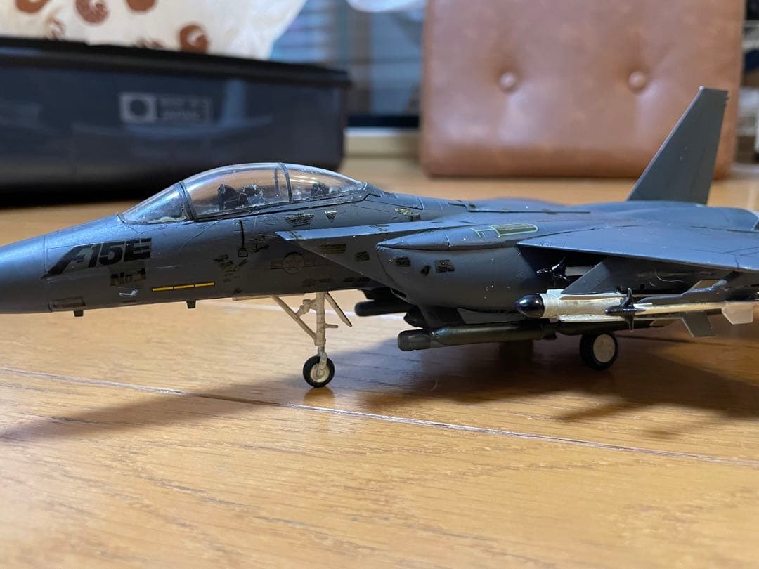 タミヤ1/72 F-15E アメリカ空軍 戦闘機プラモデル完成品