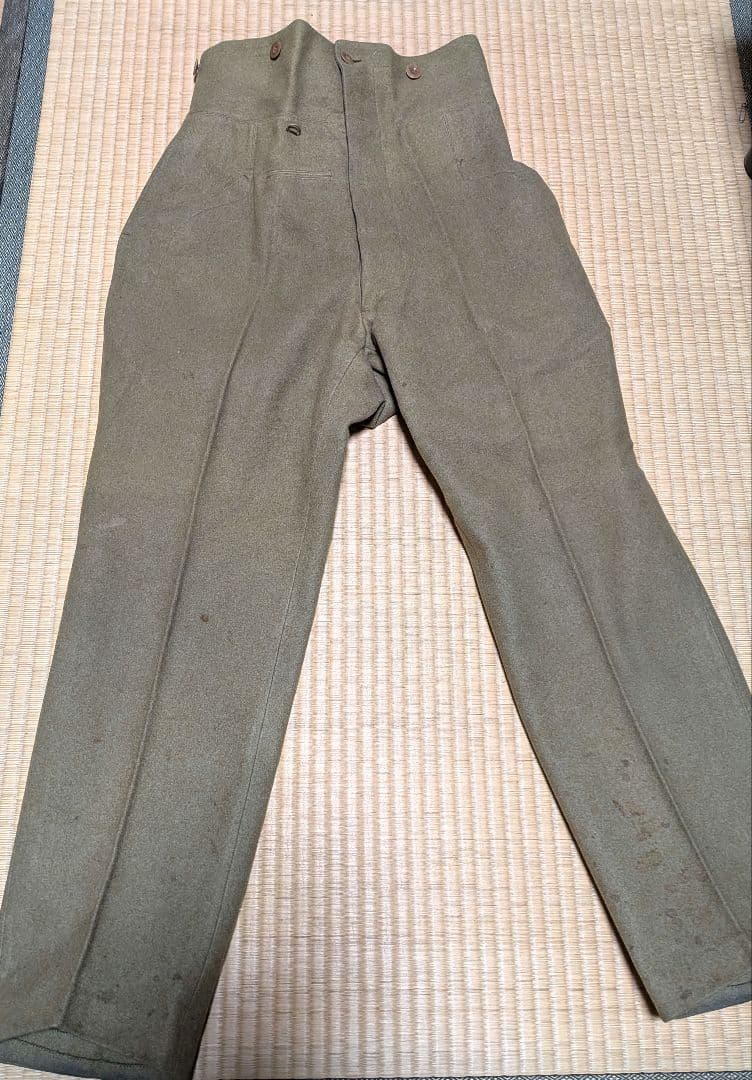 旧日本陸軍 軍服 ② アンティーク 骨董品 本物 当時物 ミリタリー 昭和レトロ