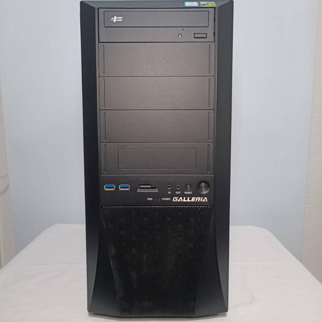 【激安ゲーミングPCフルセット】i7 7700K GTX1070 Office