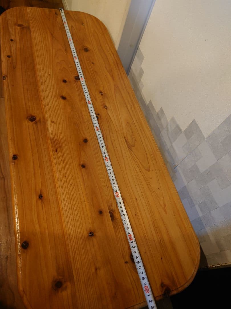 木製長方形テーブル 幅約103cm
