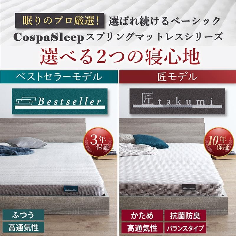 新品 送料込 ダブルベッド 収納 棚 2口コンセント  マットレス付 NW
