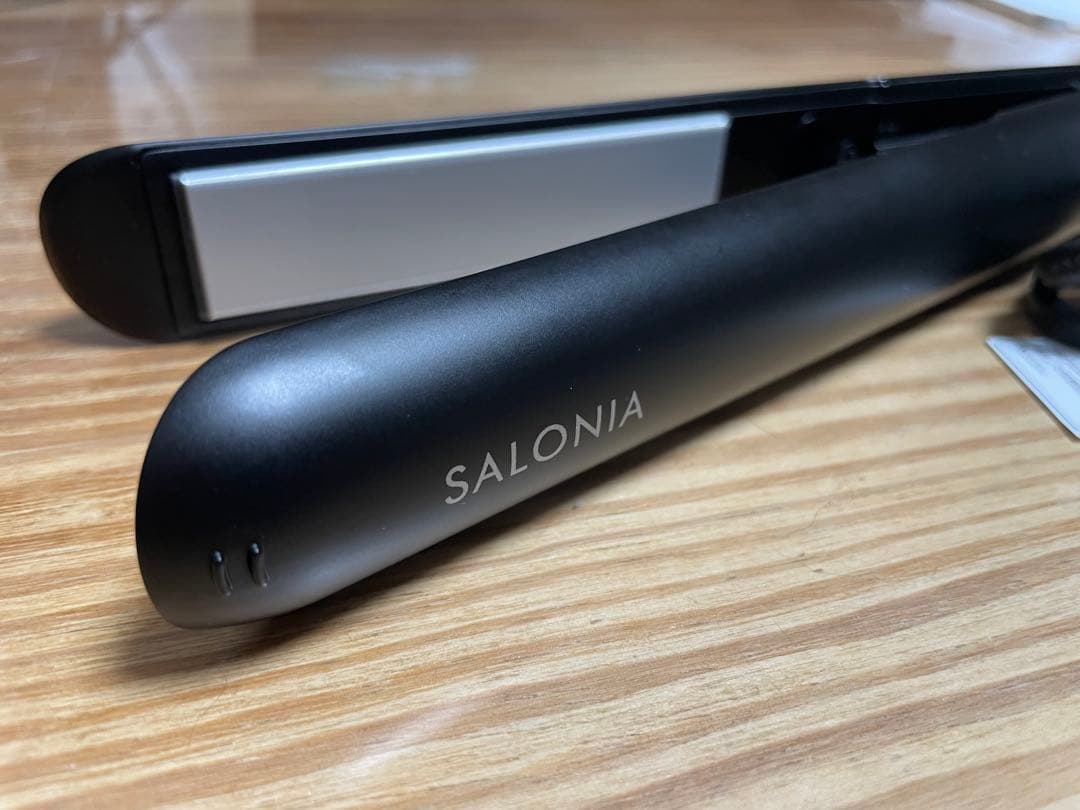 【美品】SALONIA スムースシャイン ストレートアイロン ヘアアイロン24