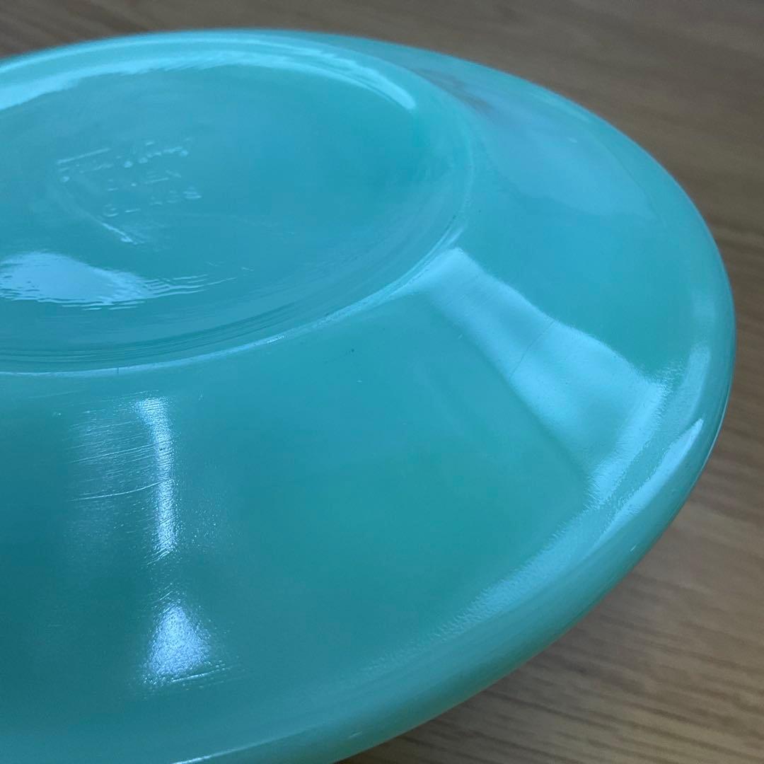【極美品】ファイヤーキング ジェダイ パイ&サラダプレート GLASS刻印#S2