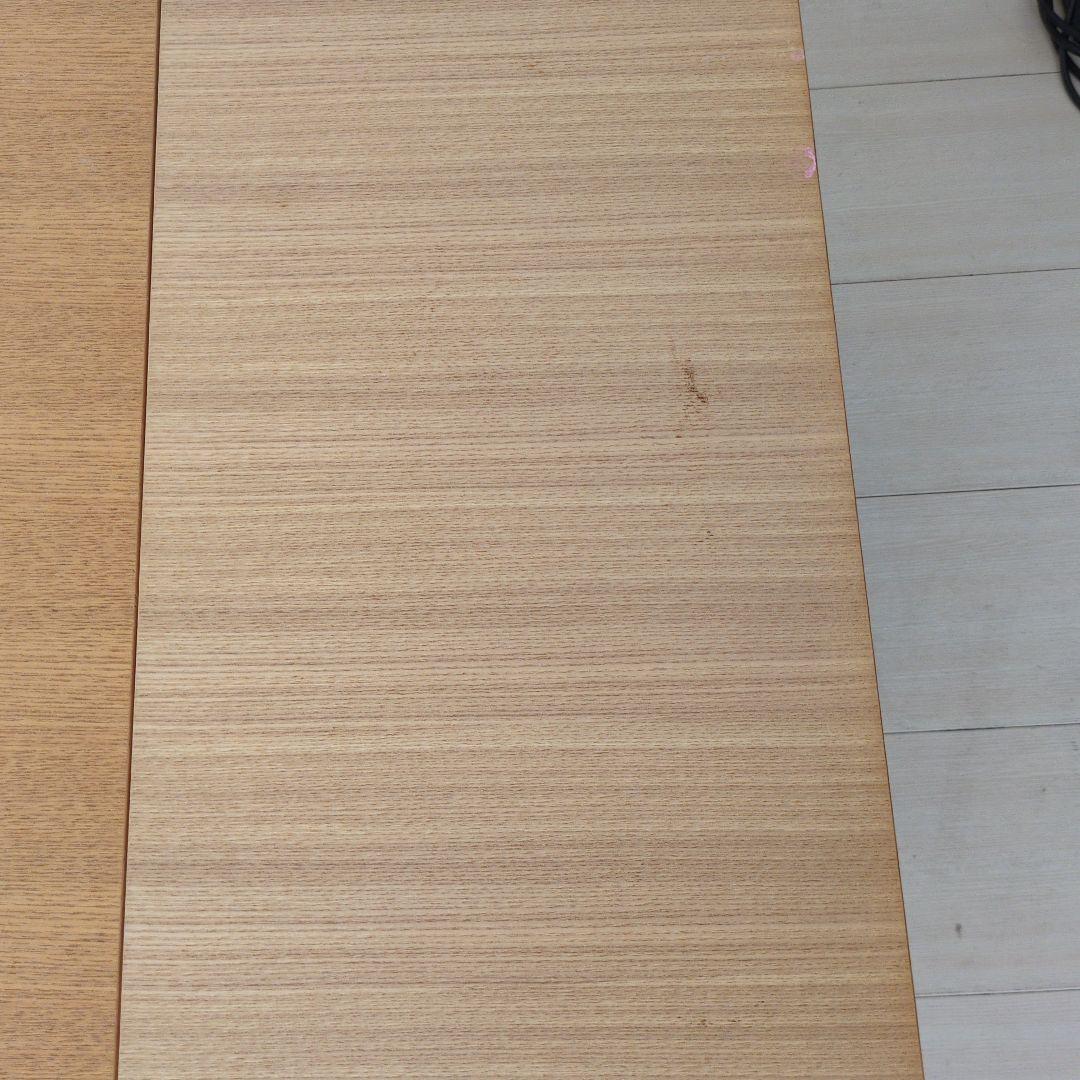折りたたみ木製テーブル ナチュラルウッド