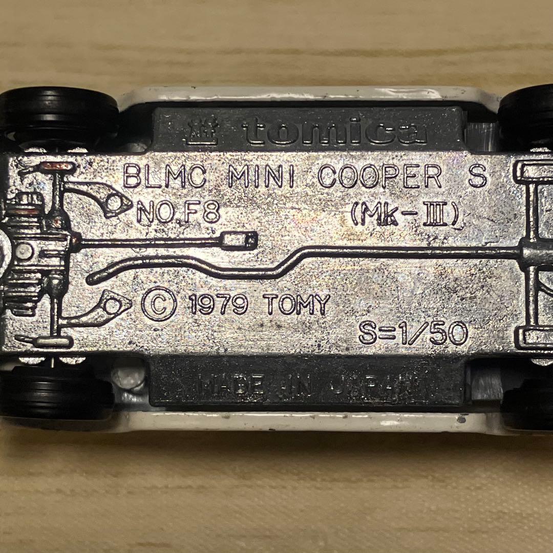 トミカ BLMC ミニクーパー S (MK-III) No.F8 1/50