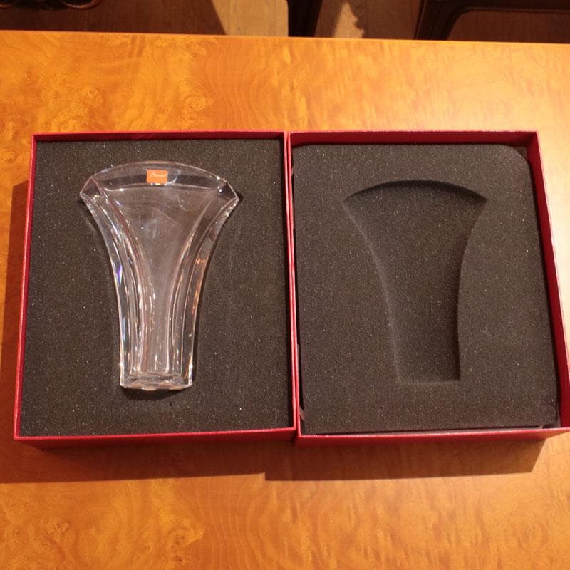 Baccarat バカラ フラワーベース 花瓶 ギンコベース 101-024