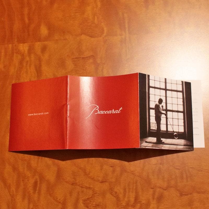 Baccarat バカラ フラワーベース 花瓶 ギンコベース 101-024