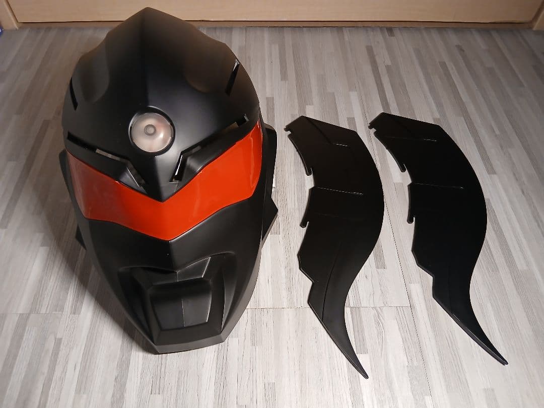 ★発光 【ウルトラマンゼロ(ダークロプスゼロ)】 1/1 コスプレ マスク お面