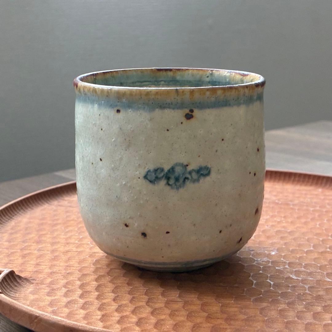 市野吉記 コウホ窯 安南手 丼＆湯呑みセット※バラ売り可