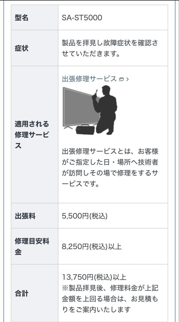SONY HT-ST5000 スピーカー(1/2)【訳あり】